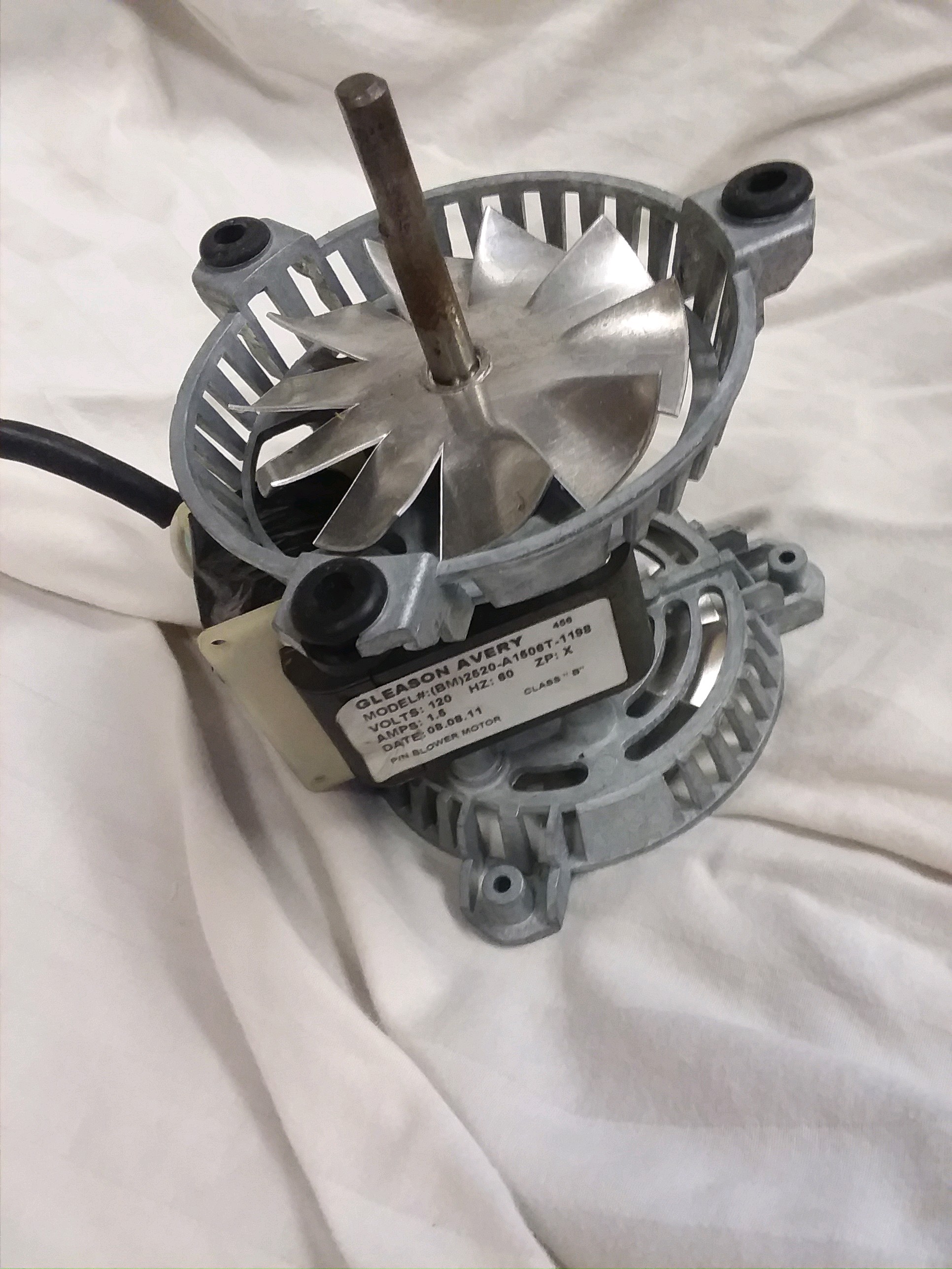 Negative Draft Combustion Motor Assembly